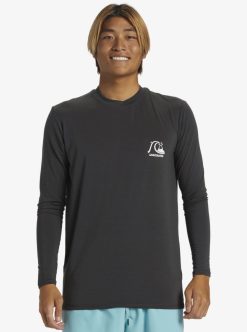 Quiksilver Dna Surf - Surf-Tee Manches Longues Upf 50 Pour Homme | Lycras & Surf-Tees