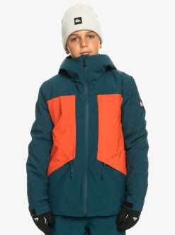 Quiksilver Ambition - Veste De Snow Technique Pour Garcon 8-16 Ans | Snow Shop Enfant