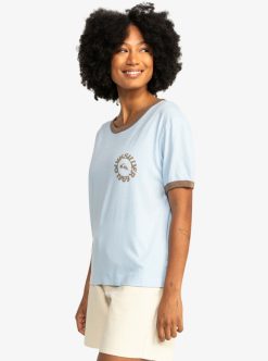 Quiksilver Uni - T-Shirt Court Pour Femme | Tops