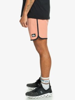 Quiksilver Omni Scallop 17" - Boardshort Amphibian Pour Homme | Shorts & Pantalons De Sport