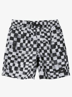 Quiksilver Everyday Checkers - Short De Bain Pour Garcon 8-16 Ans | Surf Shop Enfant