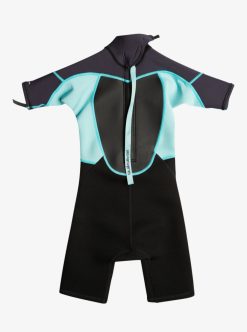 Quiksilver 2/2Mm Prologue - Springsuit Manches Courtes Back Zip Pour Garcon 2-7 | Surf Shop Enfant