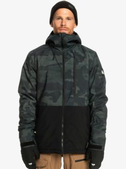 Quiksilver Mission - Veste De Snow Technique Pour Homme | Vestes De Snowboard