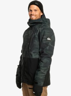 Quiksilver Mission - Veste De Snow Technique Pour Homme | Vestes De Snowboard