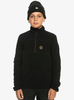 Quiksilver Aker - Polaire Demi-Zip Technique Pour Garcon 8-16 Ans | Snow Shop Enfant