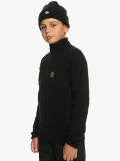 Quiksilver Aker - Polaire Demi-Zip Technique Pour Garcon 8-16 Ans | Snow Shop Enfant