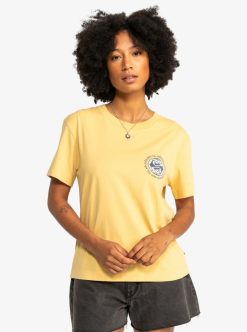 Quiksilver Uni - T-Shirt Court Pour Femme | Tops