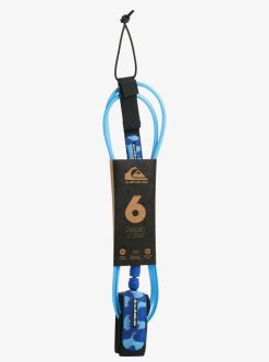 Quiksilver Highline 6 Ft - Leash Pour Planche De Surf | Accessoires De Surf