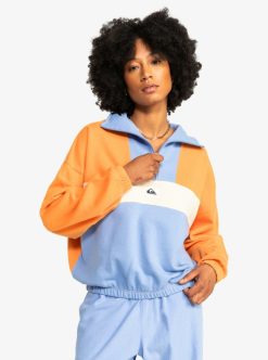 Quiksilver Uni - Sweatshirt Court Pour Femme | Vestes & Sweats