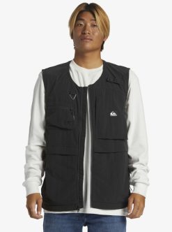 Quiksilver All On Me Utility - Veste Sans Manches Pour Homme | Vestes & T-Shirts