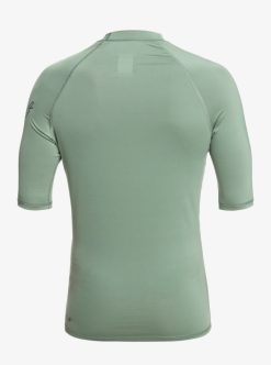 Quiksilver All Time - Lycra Manches Courtes Upf 50 Pour Homme | Lycras & Surf-Tees