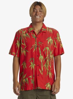 Quiksilver Bamboo Dna Island - Chemise Manches Courtes Pour Homme | Chemises & Polos