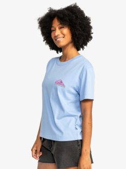 Quiksilver Uni - T-Shirt Court Pour Femme | Tops