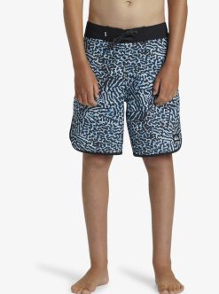 Quiksilver Highline Scallop - Boardshort Pour Garcon 8-16 Ans | Surf Shop Enfant