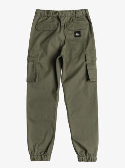 Quiksilver Upcargo To Surf - Pantalon Taille Elastique Pour Garcon 8-16 Ans | Pantalons