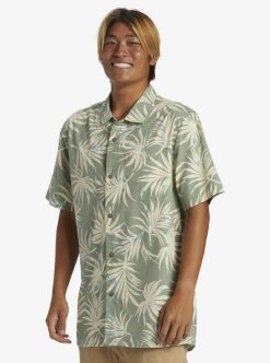 Quiksilver Beach Club Casual - Chemise Manches Courtes Pour Homme | Chemises & Polos