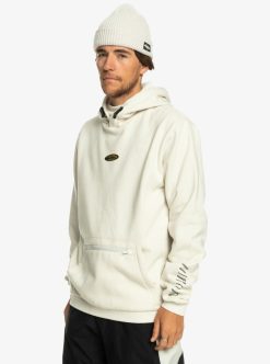 Quiksilver Big Logo - Sweat A Capuche Technique Pour Homme | Couches Thermiques Snow