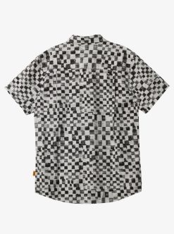 Quiksilver Saturn Distort - Chemise Manches Courtes Pour Garcon 8-16 Ans | Chemises