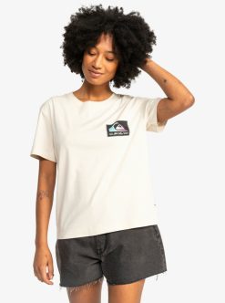 Quiksilver Uni - T-Shirt Court Pour Femme | Tops