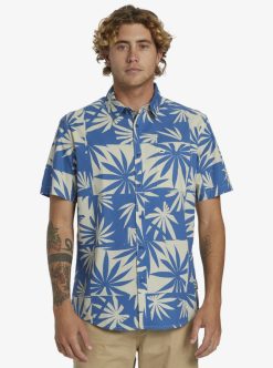 Quiksilver Apero Organic Classic - Chemise A Poche A Manches Courtes Pour Homme | Chemises & Polos