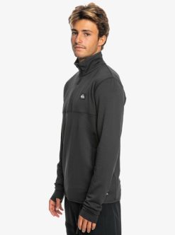 Quiksilver Steep Point - Haut De Sous-Vetement Demi-Zip Pour Homme | T-Shirts